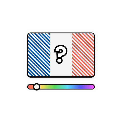 GeoPaint: recreate a flag’s missing colour with sliders